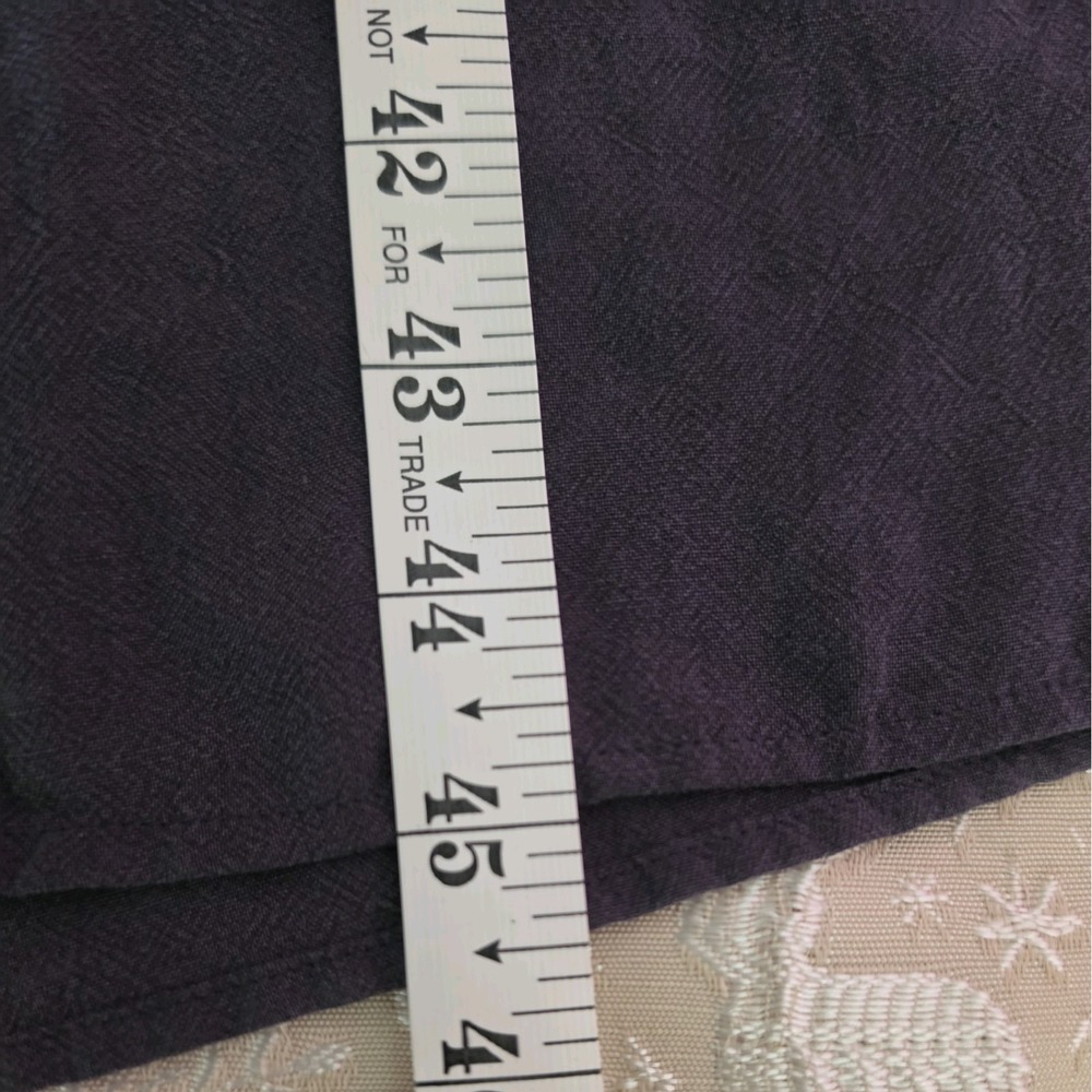 NWT WRAP London Charcoal Linen Blend Dress Size 8 Quiet Luxury Old Money - Picture 8 of 9